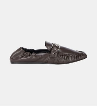 Mocassins en cuir - The Kooples - Dark brown