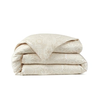 Housse de couette en satin - Ralph Lauren Home - Cream