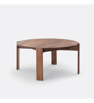 Table basse noyer massif La Redoute Interieurs
