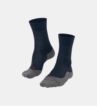 Chaussettes TK5 Wander Laine Vierge - Falke - Maritime