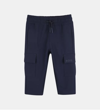 Pantalon cargo - BOSS Kidswear - Bleu cargo