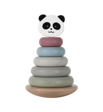 Tour d'empilage panda - Kindsgut - Multicolore