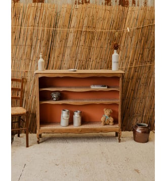 Buffet ouvert en bois Gilbert N°1881- Produit chiné - Debongout - Bois clair