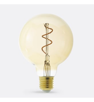 Ampoule globe ambre Ø9,5 cm La Redoute Interieurs