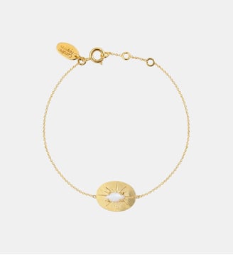 Bracelet nacre blanche doré -  iris - Caroline Najman - Blanc