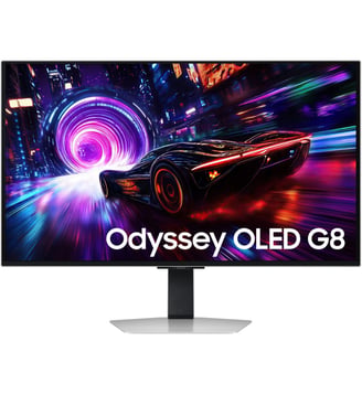 Ecran PC Gamer ODYSSEY G8 32" 4K 240Hz QD-OLED HDR10 HDMI 2.1 AMD FreeSync - Samsung - Noir