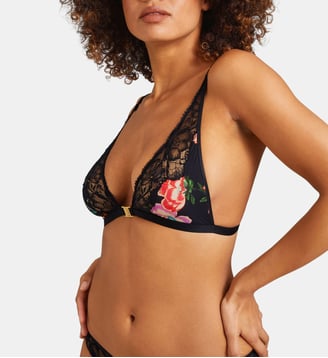 Soutien gorge Triangle sans armature - Aubade - Noir
