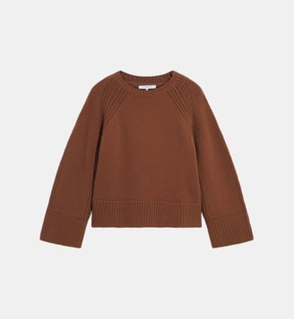 Pull col rond en laine mérinos - RIVE - Gerard Darel - Cigare