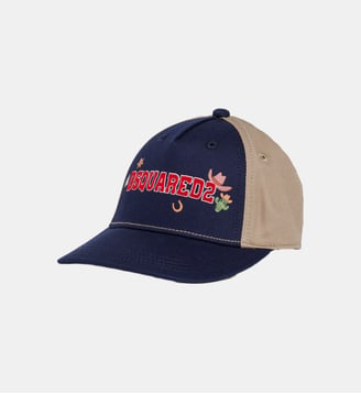 Casquette de baseball avec logo - Dsquared2 - Bleu foncé
