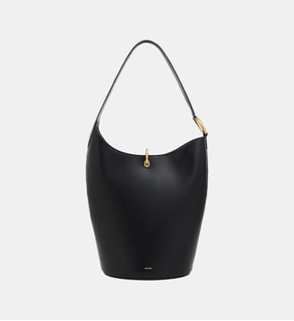 Sac tote ring en cuir noir - Rabanne - Noir