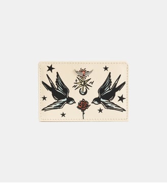 Porte-Cartes ZV Pass Tattoo - Zadig&Voltaire - Blanc flash