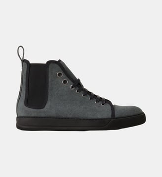 High Top Sneakers Dbb1 En Canvas - Lanvin - Noir