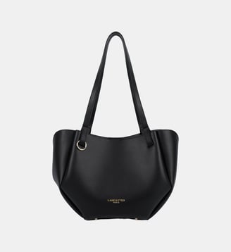 Sac cabas épaule Sierra Haus en cuir - Lancaster - Noir