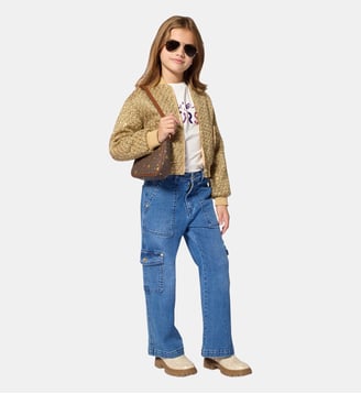 Veste en teweed - Michael Kors Kids - Aspen gold