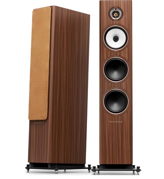 Enceinte colonne Solstice 8 Teck - Triangle - Standard