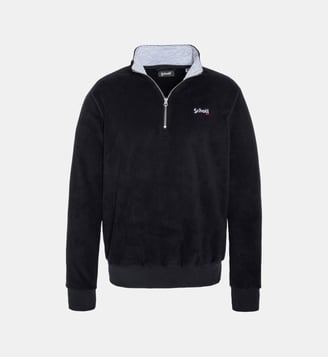 Pull polaire zippé - Schott - Marine