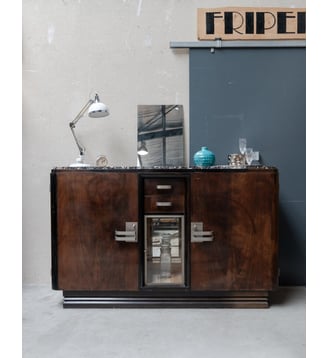 Buffet en marbre Gustave N°595- Produit chiné - Debongout - Noir