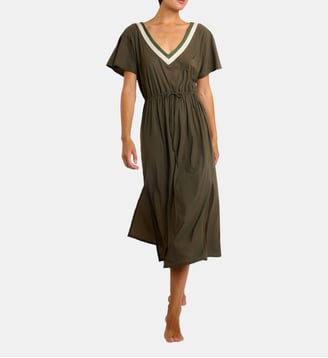 Robe beachwear Saranda - Livia - Kaki