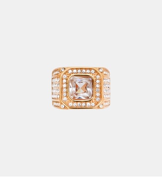 Bague chevalière ROLLIE - Hipanema - Crystal
