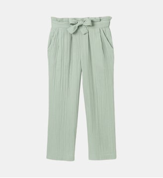 Pantalon en gaze en coton biologique Cyrillus