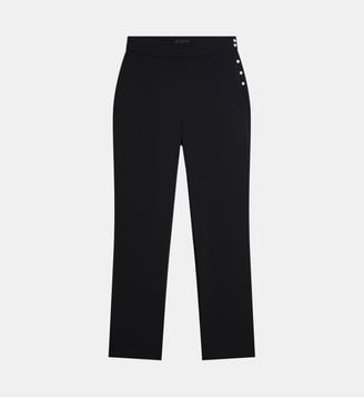 pantalon droit - Agnès b. - Noir