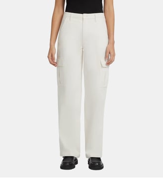 Pantalon cargo droit en coton Guess Jeans
