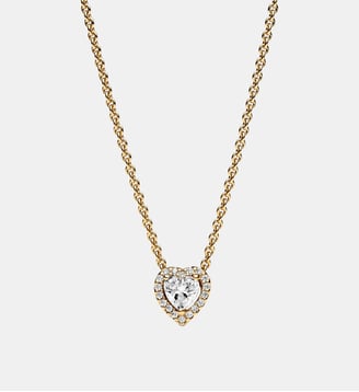 Collier Cœur Scintillant - Pandora - Doré