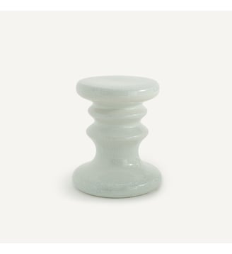 Bout de canapé céramique émaillée craquelée AM.PM