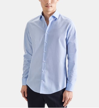 Chemise d'affaires 1/1 Slim Col Kent - Seidensticker - Bleu clair