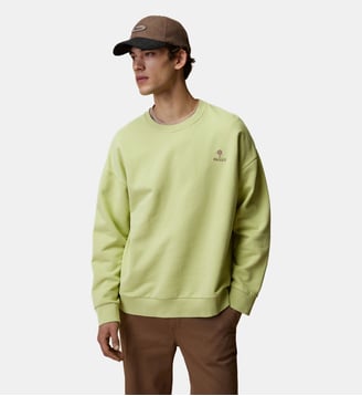 Sweat en molleton - Faguo - Vert anis