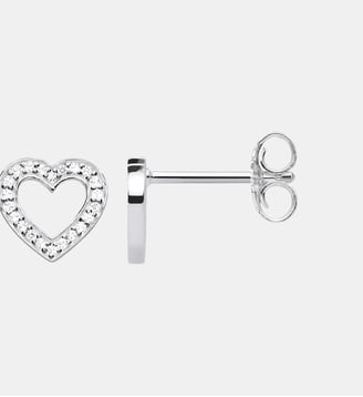 Clous d'oreilles Cœurs grands - Thomas Sabo - Argent
