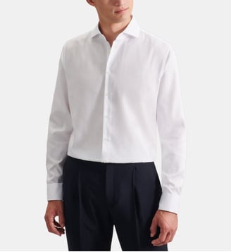 Chemise d'affaires 1/1 Shaped Col Kent - Seidensticker - Blanc
