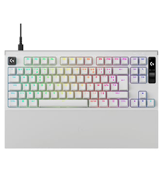 Clavier gamer PRO X 2 Rapid Blanc - Logitech - Blanc
