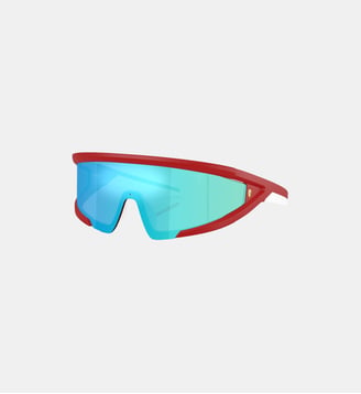 Lunettes de soleil Rectangulaire - Scuderia Ferrari - Rouge mat