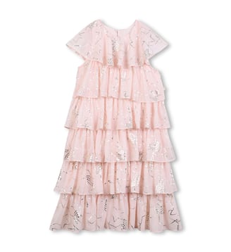 Robe longue fluide - Billieblush - Rose courage