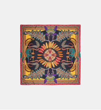 Foulard medium à motifs PONY PONY - Wild - Noir
