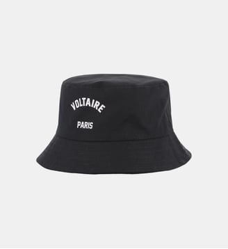 Bob imprime avec broderie - Zadig&Voltaire Kids - Black