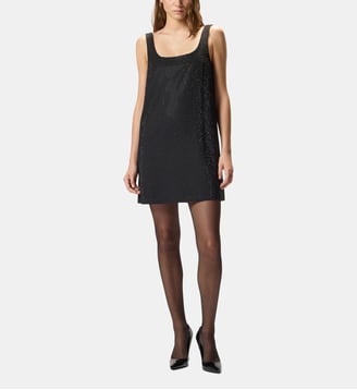 Robe courte à strass - Pinko - Limousine noire
