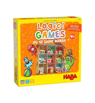 Logic! GAMES - Où se cache Wanda ? - Haba - Multicolore