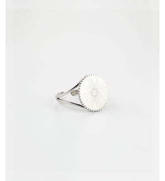 Bague Bagan  en Acier - Zag Bijoux - Argenté