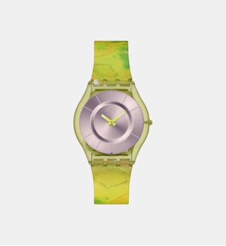 Montre Painted paradise Beige SS08G112 - Swatch - Jaune