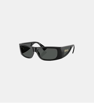 Lunettes de soleil Rectangulaire VE4482 - Versace - Noir