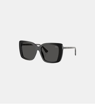 Lunettes de soleil Carré BE4456 - Burberry - Noir