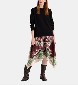 Robe Sporty Foulard Portal Placée Testa Di M - La DoubleJ - Marron foncé