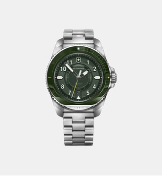 Montre automatique Journey Vert 242015 - Victorinox - Argenté