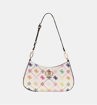 Emelie Logo Shoulder Bag - Guess - Fantaisie multicolore