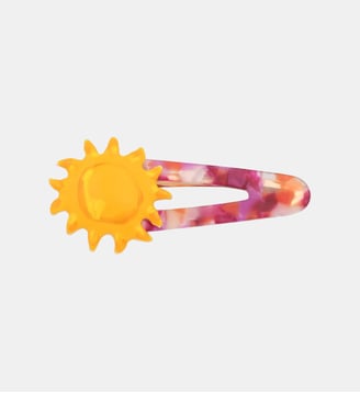 Pince à cheveux soleil - Balaboosté - Jaune