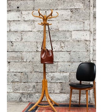Porte-manteau Baumann Max N°365- Produit chiné - Debongout - Marron