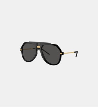 Lunettes de soleil Pilote DG6195 - Dolce & Gabbana - Noir