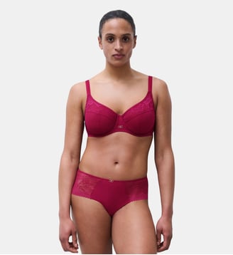 Shorty avec bijou - Chantelle - Fraise des bois